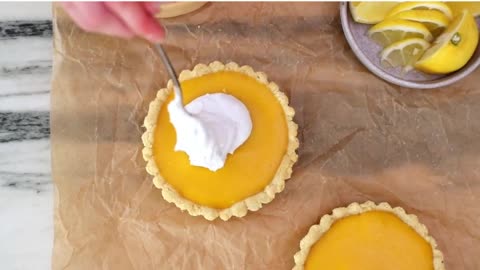 Healthy Lemon Tart