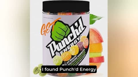 Punch'd Energy Natural Caffeine Gummies