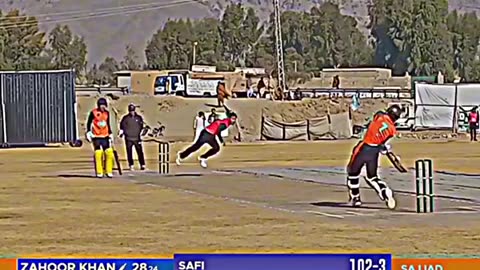 Zahoor Khan Back To Back Sixes In Mjl #cricket