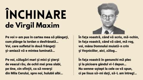 Virgil Maxim - ÎNCHINARE