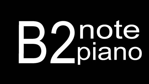 B2 Piano Note