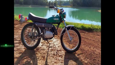 1972 Yamaha LT2 100 Enduro Tribute.