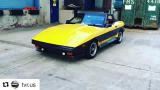 TVR Tasmin walk around