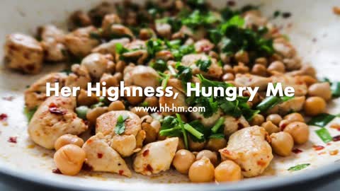 High-Protein Spicy Chicken & Chickpea Recipe _ Easy Dinner Recipe