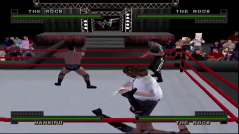 WWF Attitude PS1: Tornado match #7