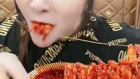 Chinese ASMR Mukbang Eating Show (OCTOPUS, LOBSTER TAIL, KING CRAB... ) #_2