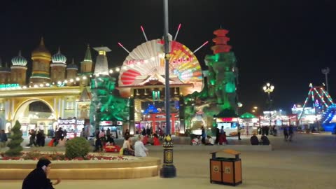 Dubai Fountain Global Village United Arab Emirates