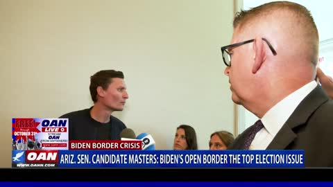 Ariz. Sen. candidate Masters: Biden's open border the top election issue