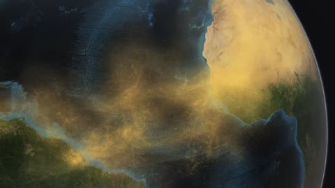 From Sahara to Amazon: NASA's 3D Satellite Follows the Trail of Saharan Dust