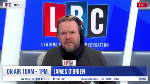 ISRAEL`S RESPONCE CAN`T BE DEFENDED ANYMORE SAYS JAMES O`BRIEN-LBC