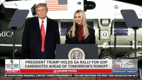 Ivanka Trump Georgia Jan 4