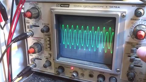 A transformer inductive coupling demo, featured on hack-a-day