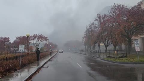 Explosion At Rainbow Bridge Entering U.S. From Canada: Video 1