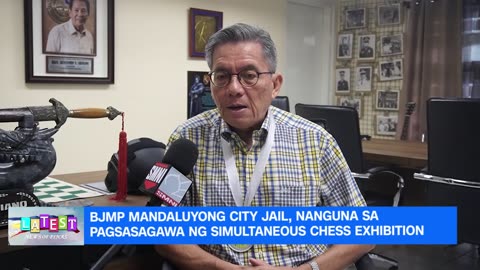 BJMP MANDALUYONG CITY JAIL, NANGUNA SA PAGSASAGAWA NG SIMULTANEOUS CHESS EXHIBITION