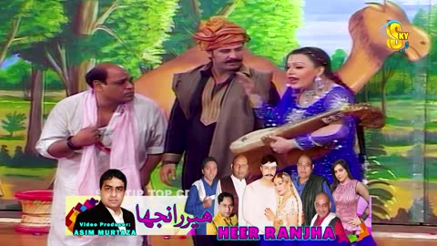 Akram Udas and Nargis - Agha Majid - Afzal - Stage Drama - comedy funy tv 2