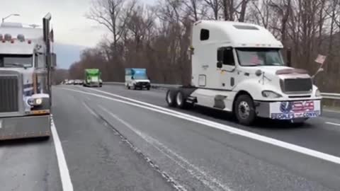 Truckers US Convoy DC Area