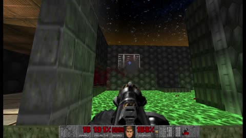 Brutal Doom - Knee-Deep in the Dead - Tactical - Hard Realism - Phobos Lab (E1M5)