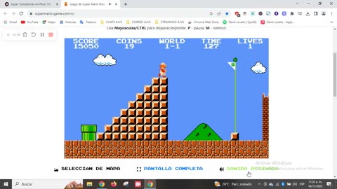 COMO JUGAR SUPER MARIO BROS EN PC ON LINE WINDOWS 10