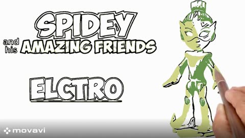 Drawing Electro | Unleashing Electric Power - Marvel Villain Fan Art| Spidey and his amazing friends