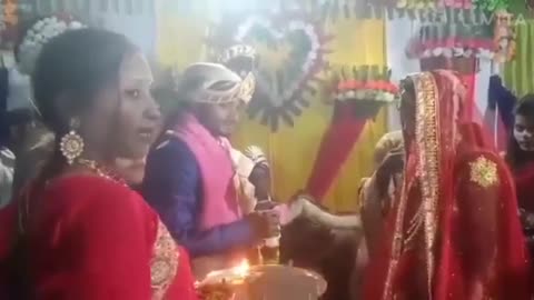 Indian funny wedding moment