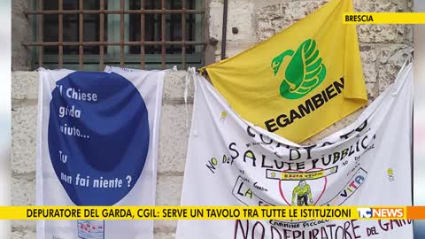 DEPURATORE DEL GARDA, CGIL: SERVE UN TAVOLO TRA TUTTE LE ISTITUZIONI