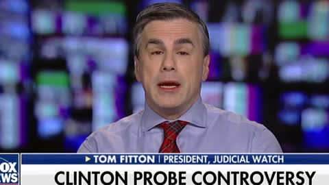 Fitton: DOJ Still in 'Cover-Up Mode' on Lynch-Clinton Tarmac Meeting