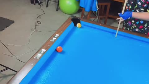 Thatthirdshotiswild#trickshots#billiards#8ballpool#snooker