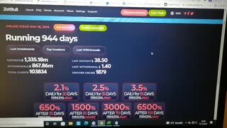 Earn 2.1 % daily with bitcoin