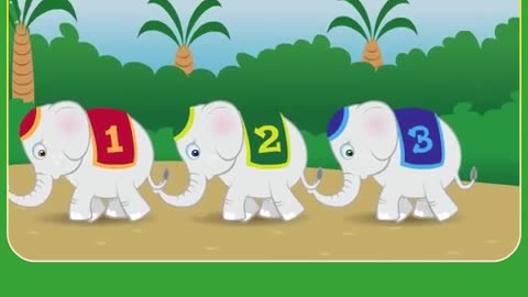 Five Little Elephants kids video song