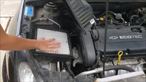 How to Change Engine Air Filter in Chevy Cruze 2012-2016