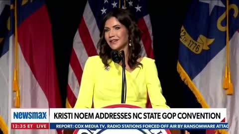 Kristi Noem addresses North Carolina GOP