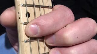 Beginner Guitar, Slide Down And Up One Half Step