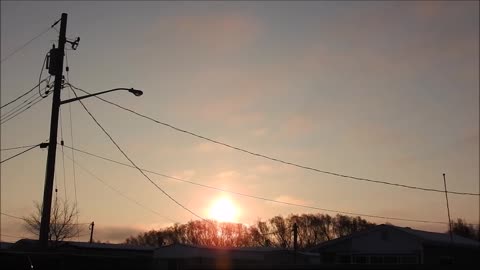 Sundogs With The Half Moon!