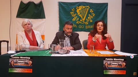 Mary Fitzgibbon & Una McGurk in a Macroom Euro Debate on Irish Sovereignty & mass migration 28-05-24