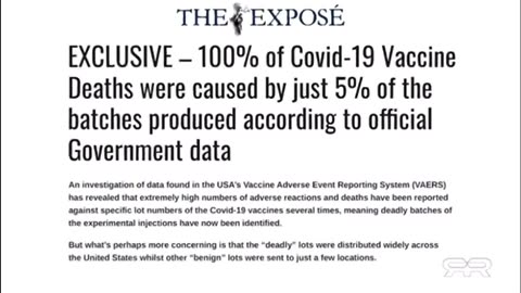 Covid-19 Vaccine Deaths are More Prevalent in Red States- WTF!