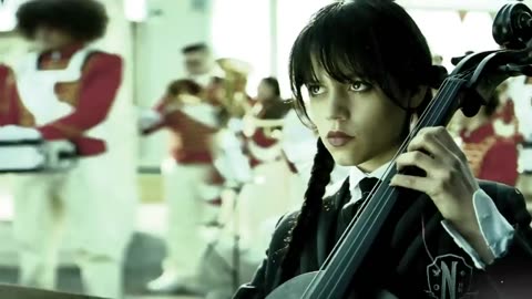 Badass Classical audio cello music - Wednesday addams/Dark academia\Jenna Ortega violon music .3