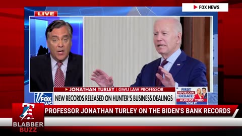 Professor Jonathan Turley On The Biden's Bank Records