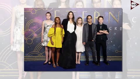 Celeb Baby!! Smiling Shiloh Jolie-Pitt Steals the Show with Family At ‘Eternals’ London Premiere