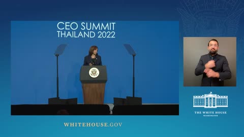 0025. Vice President Harris Delivers Remarks at the APEC CEO Summit