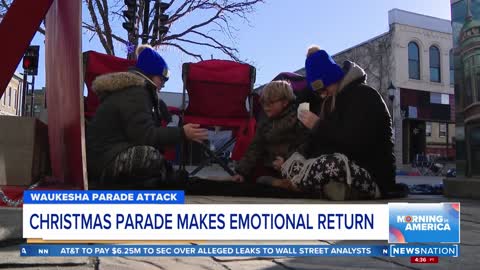 Christmas parade makes emotional return to Waukesha, Wisconsin Morning in America