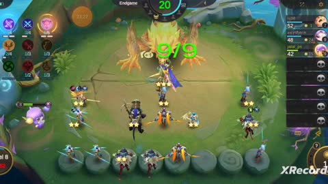 (MOBILE LEGEND) Playing magic chess in the mobile legend game