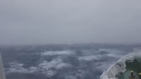 Cruise Ships Overcome Crazy Waves In Storms