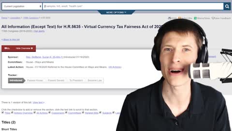 The Virtual Currency Tax Fairness Act of 2020