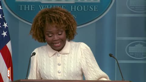 White House Press Secretary Karine Jean-Pierre briefing reporters & taking questions...