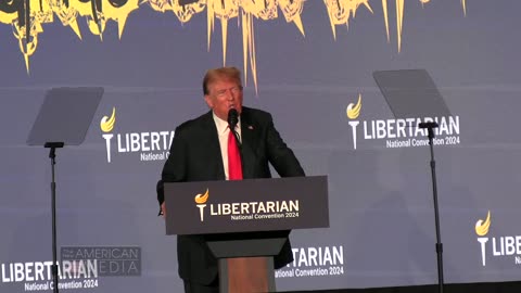 TRUMP SPEECH: Donald Trump Asks Rowdy Libertarian Convention Attendees For Their Endorsement.