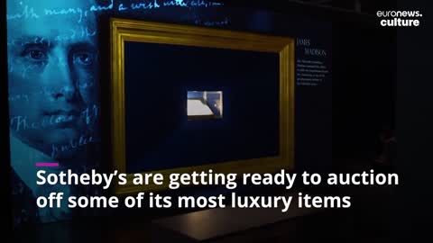 Dinosaur skulls & the US Constitution Rare luxury items go on sale at Sotheby's