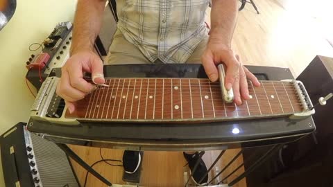 "How I got to Memphis" Al Perkins solo. Pedal steel lesson and walkthrough.