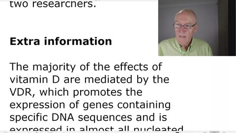 Vit D research, definitive and significant