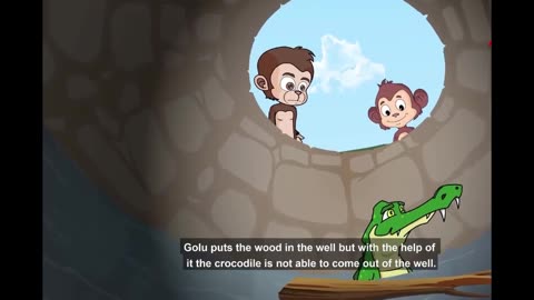 Intelligent Monkey | English Moral Story