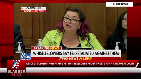 Absolute Clown Show Asking FBI Whistleblower About Tweets For A Random Account